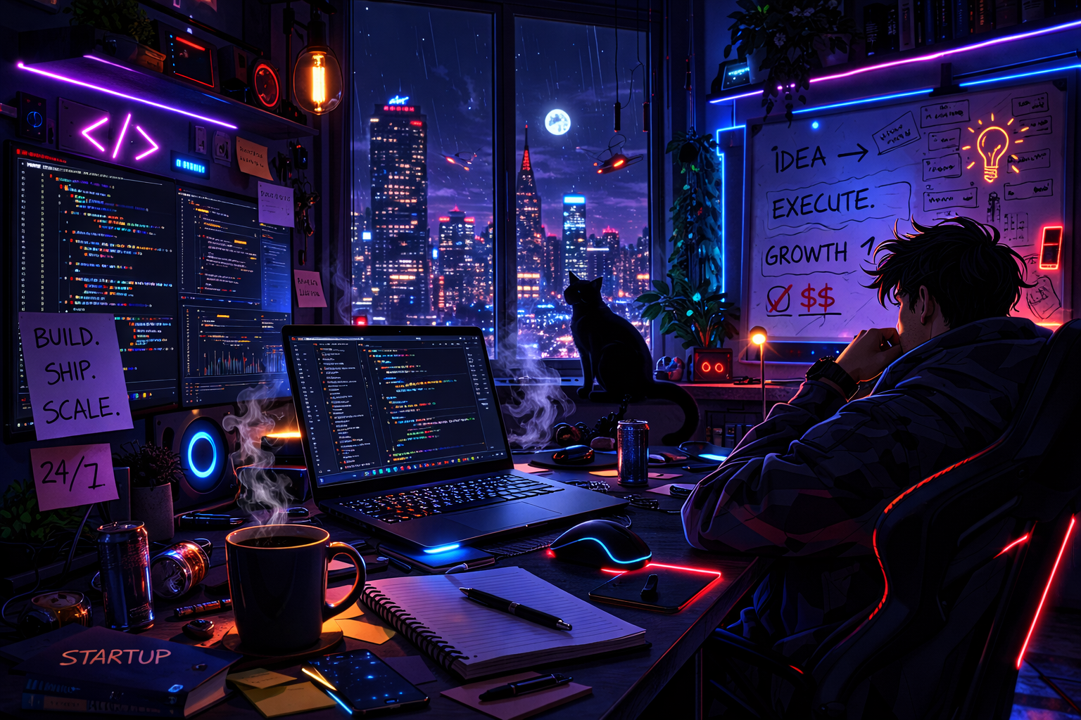 I Don’t Hate the World. I Just Feel It More 🌒🖤